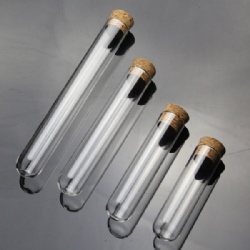 Round bottom cork test tube