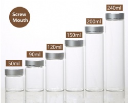 Screw test tube bottle